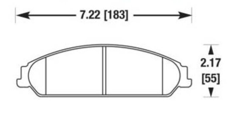 Chrysler 300 Brake Pads - Front - Baer Brakes - Claw Brake Pads - `05-`12
